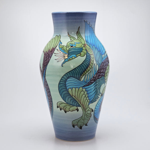 Dennis Chinaworks De morgan Dragon Blue