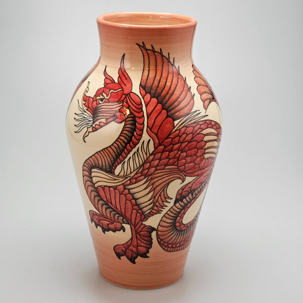 Dennis Chinaworks De morgan Dragon Red